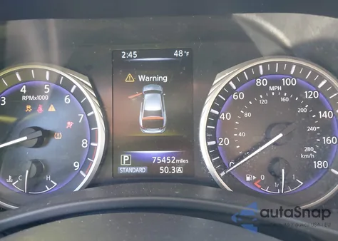 2015 Infiniti Q50 from USA, damaged, VIN JN1BV7AP3FM340102